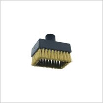 Rectangular Brush with Brass Bristles