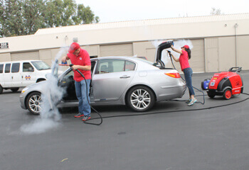 Mobile Steam Car Wash